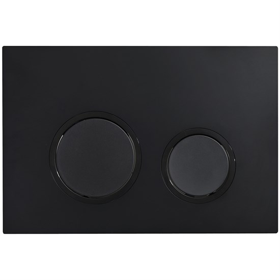 VECONI Кнопка смыва FLUSH V11, FLV11-B, 240х162х7, пластик, чёрный матовый
кайма - черный матовый FLV11-B