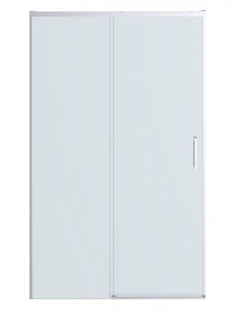 CEZARES Plane Душевая дверь в нишу раздвижная профиль - хром / стекло - прозрачное, ширина 120 см PLANE-BF-1-120-C-CR