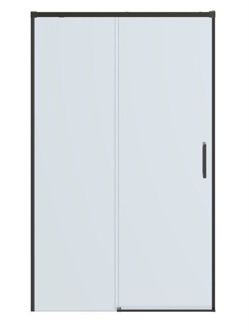 CEZARES Plane Душевая дверь в нишу раздвижная профиль - оружейная сталь / стекло - прозрачное, ширина 120 см PLANE-BF-1-120-C-GM