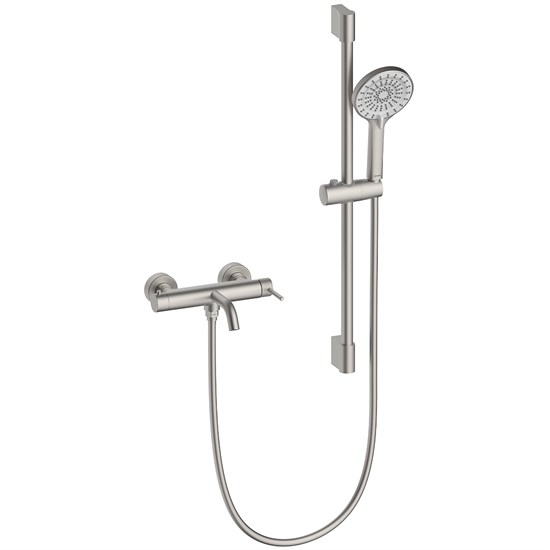 LEMARK Смеситель Beluga LMF-8022B-BN для ванны, никель LMF-8022B-BN