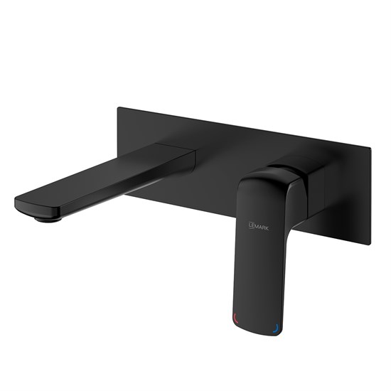 LEMARK Смеситель Hosta LM12326BL для раковины, встраиваемый , черный LM12326BL
