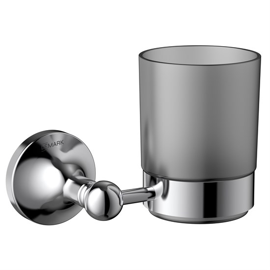 LEMARK Стакан для ванной Pushkin подвесной, сталь, хром LMA-8635S-C