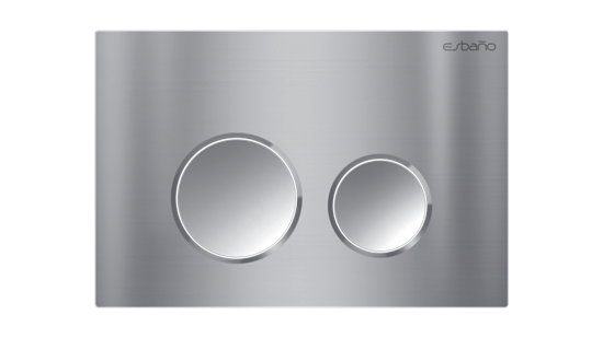 ESBANO Клавиша слива, хром матовый ESINSKS48MC