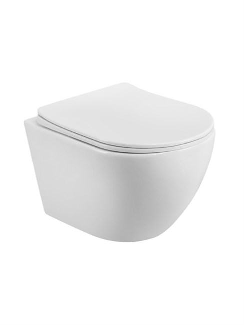 BELBAGNO Marino Унитаз подвесной безободковый с сиденьем и смывом TORNADO MARINO-TOR BB7026CH-TOR/SC BB7026CH-TOR/SC