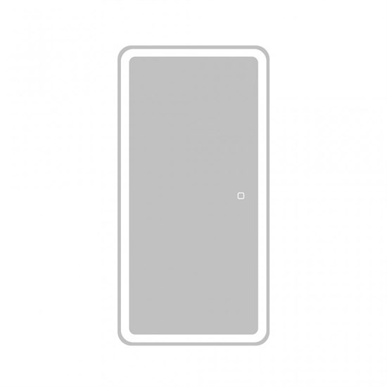 BELBAGNO Marino Зеркальный шкаф с одной распашной дверью, с двумя стеклянными полками, со встроенной подсветкой и сенсорным выключателем SPC-MAR-400/800-1A-LED-TCH, 12W, 220-240V, 400x800x150 SPC-MAR-400/800-1A-LED-TCH