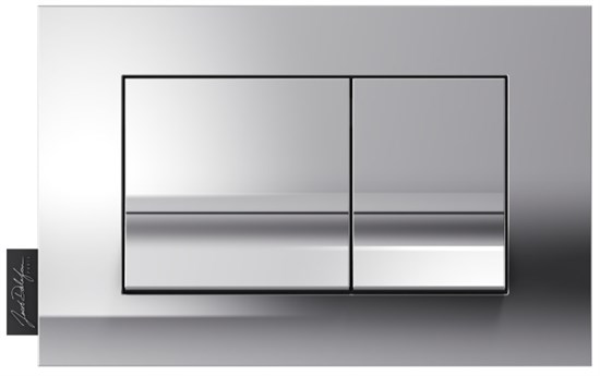 E20858-CP OUT OF COL E20858-CP Панель смыва геометр дизайн, глянцевый хром E20858-CP
