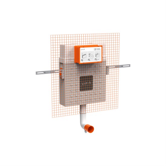 VITRA Инсталляция для приставного унитаза V12 762-1740-01 без кнопки смыва 762-1740-01