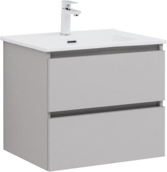 AQUANET Тумба с раковиной Вега 2.0 60 бежевый AQUANET-367329