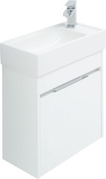 AQUANET Тумба с раковиной Лидс 50 белый AQUANET-240480