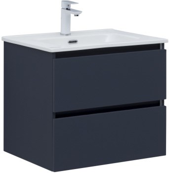AQUANET Тумба под раковину Вега 2.0 60 маренго AQUANET-362549