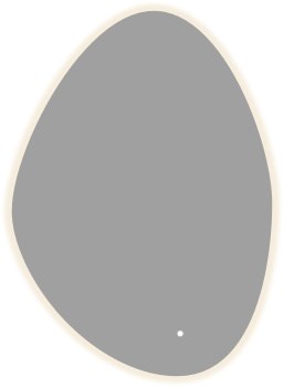 AQUANET Зеркало Аура Лайт 70x100 LED ТХ, антипар AQUANET-334363