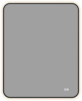 AQUANET Зеркало Контур 1000х800 LED TX антипар, черный AQUANET-367663