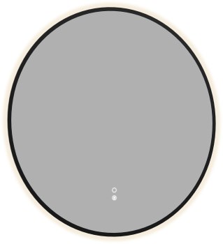 AQUANET Зеркало Контур D 770 LED TX антипар, черный AQUANET-367665