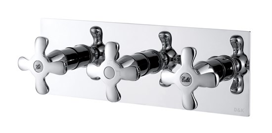 DK Встраиваемый смеситель для ванны и душа Hessen.Lorsch DA1414801 DA1414801