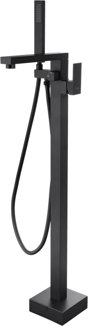 DK Напольный смеситель для ванны с душем Bayern.Liszt DA1516005 черный DA1516005