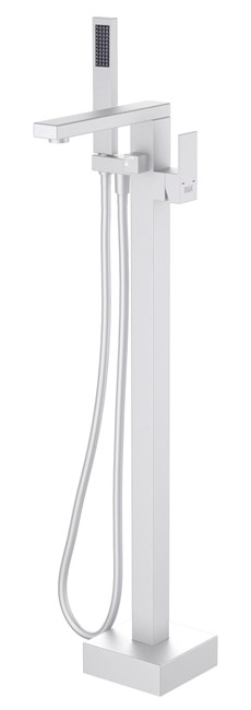 DK Напольный смеситель для ванны с душем Bayern.Liszt DA1516008 матовый белый DA1516008