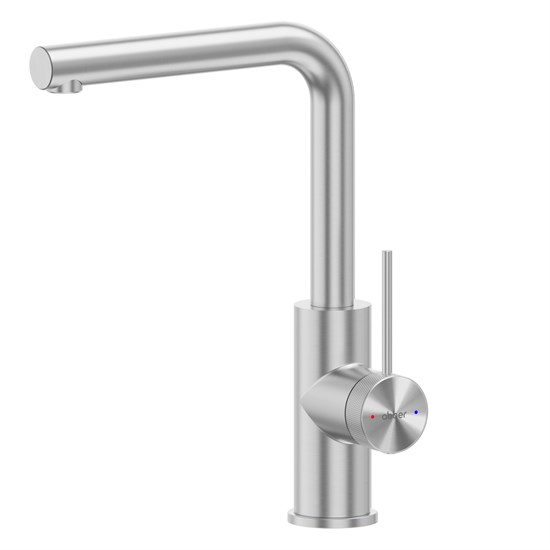 ABBER Смеситель Emotion 316 AF8814BST для кухни, брашированная сталь AF8814BST