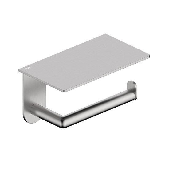 ABBER Бумагодержатель с полкой Pol 316 AA1930BST брашированная сталь AA1930BST