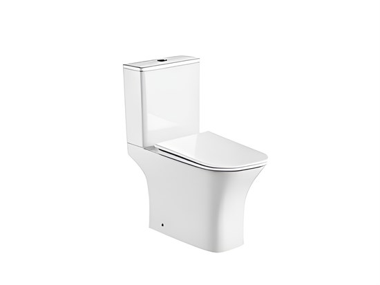 AQUATEK Optima T Quadro Унитаз напольный, безободковый Торнадо, 655х340х795 AQ4421-00