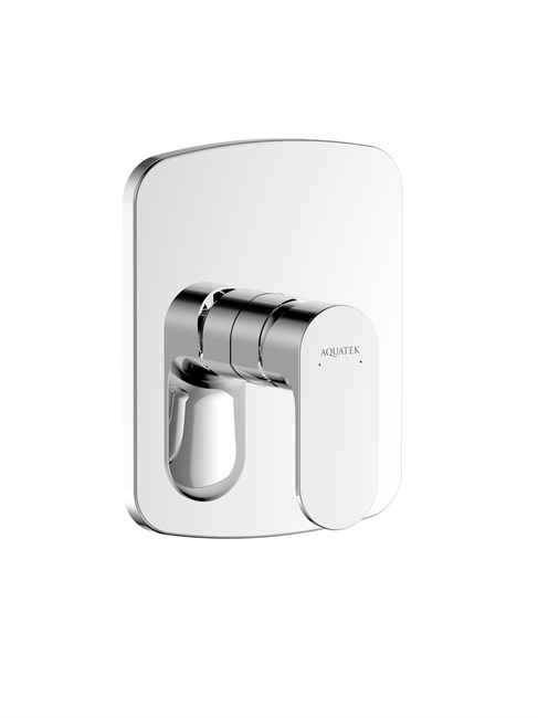 AQUATEK Alpha Смеситель для душа (внешняя и скрытая часть) AQ1966CR