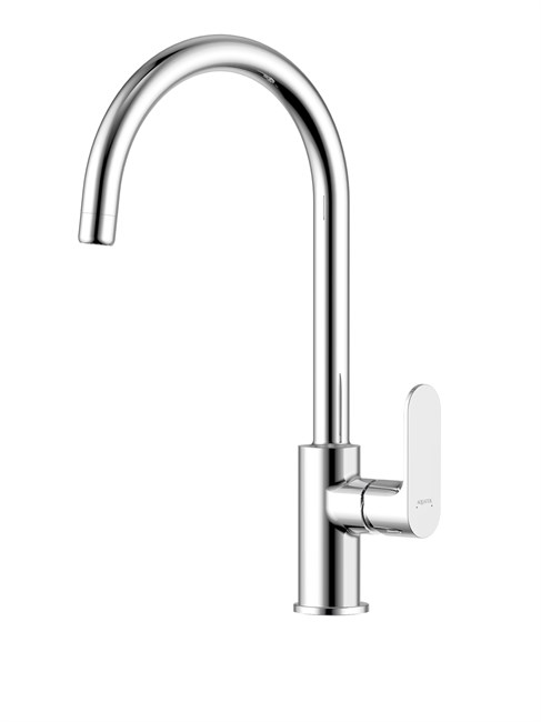 AQUATEK Alpha Смеситель для кухни (полукруглый излив) AQ1982CR