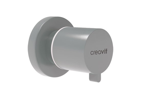 CREAVIT Кран встраиваемый ХОЛОДНЫЙ СЕРЫЙ МАТОВЫЙ AC50L.CGR