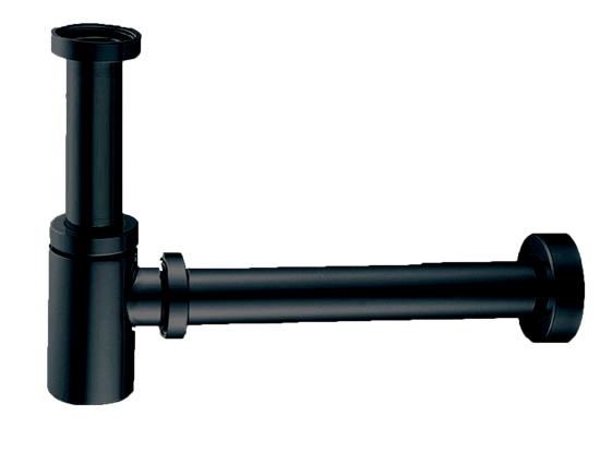 CREAVIT Сифон для раковины латунь ЧЕРНЫЙ SF198S SF198S