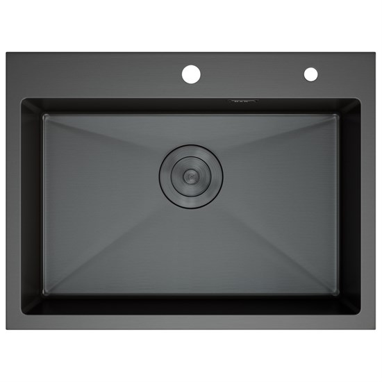 DK Кухонная мойка нержавеющая сталь графит (S605006) DKS605006