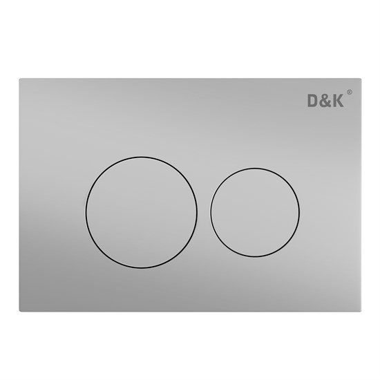 DK Клавиша смыва Bayern DB1529002.2 (арт.инсталл DI8050127), матовый хром DB1529002.2