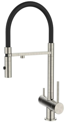 DK Смеситель для кухонной мойки с фильтром сатин (DA1462504Satin) DA1462504Satin