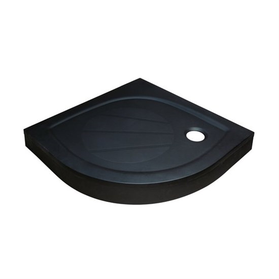 RAVAK Galaxy Pro/Elipso Pro Душевой поддон четверть круга размер 80x80 см, черный XA237701010BM