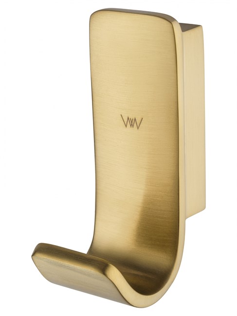 WONZON & WOGHAND Крючок для ванной LOTTE, Брашированное золото (WW-8315-BG) WW-8315-BG
