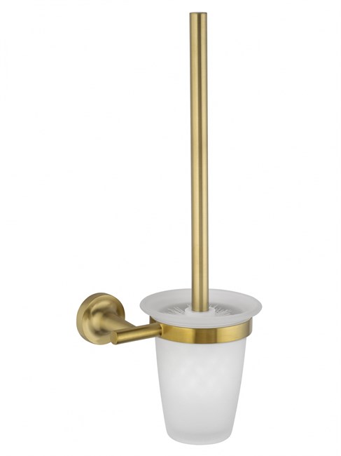 WONZON & WOGHAND Туалетный ершик в комплекте SIMPLE, Брашированное золото (WW-6529-BG) WW-6529-BG