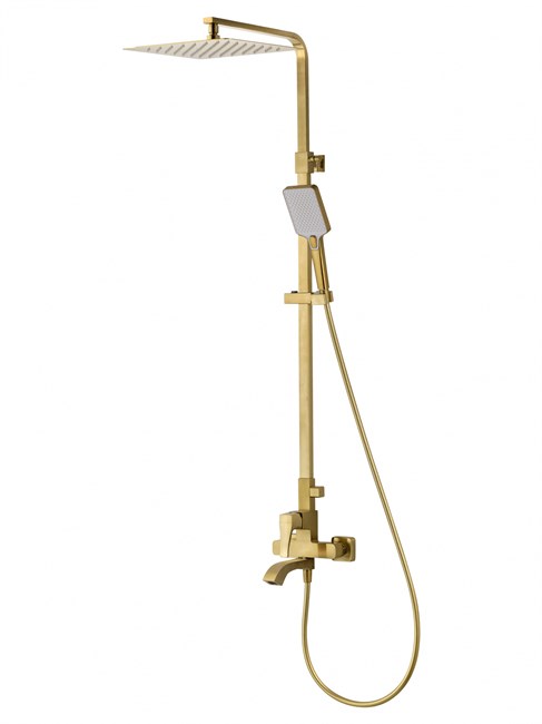 WONZON & WOGHAND Душевая система FLEX, Брашированное золото (WW-88047072-BG) WW-88047072-BG