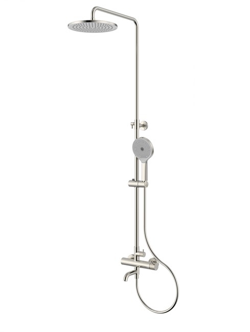 WONZON & WOGHAND Душевая система ONYX, Брашированный никель (WW-816067-BN) WW-816067-BN