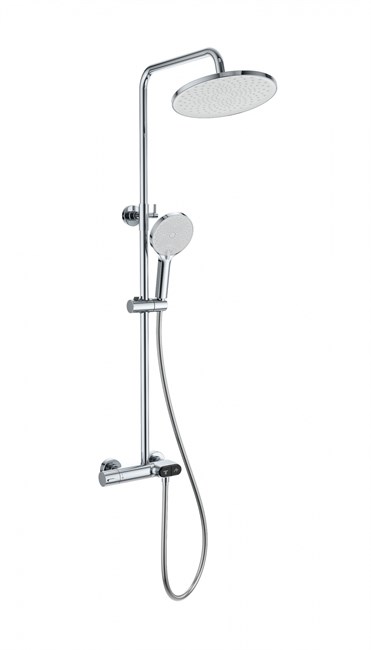 WONZON & WOGHAND Душевая система с термостатом MUSE Corno , Хром (WW-B2091-A-CR) WW-B2091-A-CR