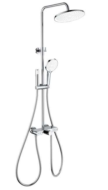 WONZON & WOGHAND Душевая система с термостатом MUSE Selesta, Хром (WW-B4113-CR) WW-B4113-CR