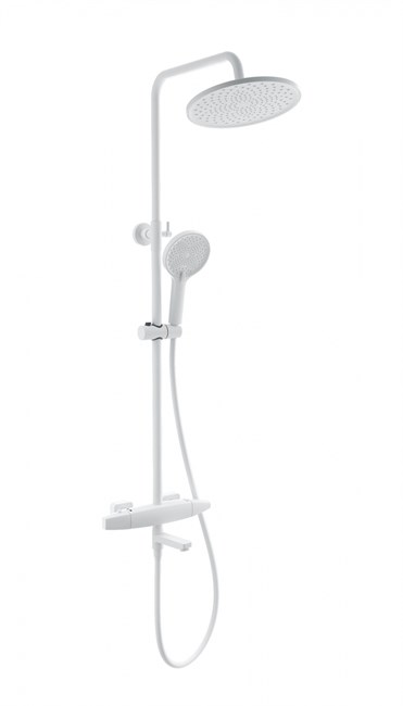 WONZON & WOGHAND Душевая система с термостатом NEO, Белый матовый (WW-B3035-A2-MW) WW-B3035-A2-MW