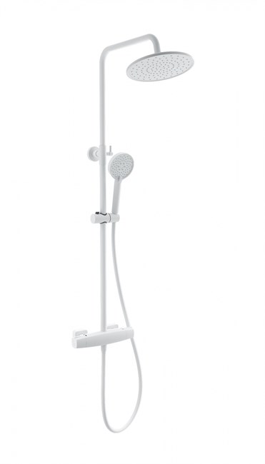 WONZON & WOGHAND Душевая система с термостатом NEO, Белый матовый (WW-B3035-A-MW) WW-B3035-A-MW