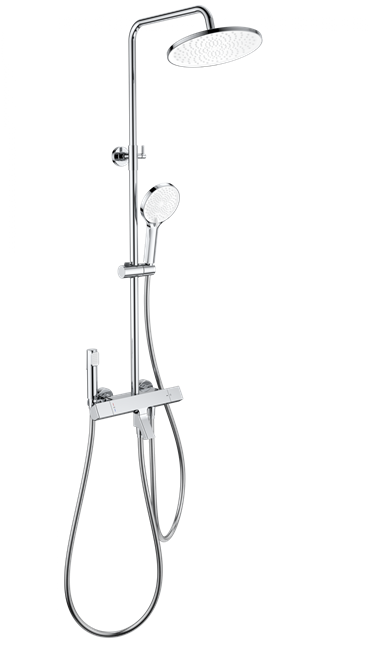 WONZON & WOGHAND Душевая система с термостатом The ONE, Хром (WW-B3094-CR) WW-B3094-CR