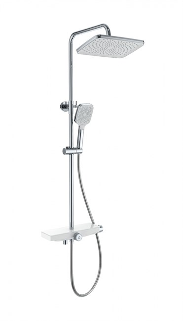WONZON & WOGHAND Душевая система с термостатом ThermoKlick, Хром (WW-B3098-A-CR) WW-B3098-A-CR