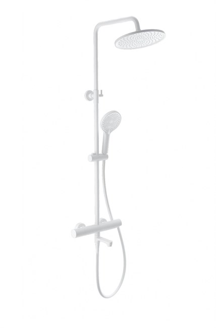 WONZON & WOGHAND Душевая система с термостатом , Белый матовый (WW-B3069-MW) WW-B3069-MW