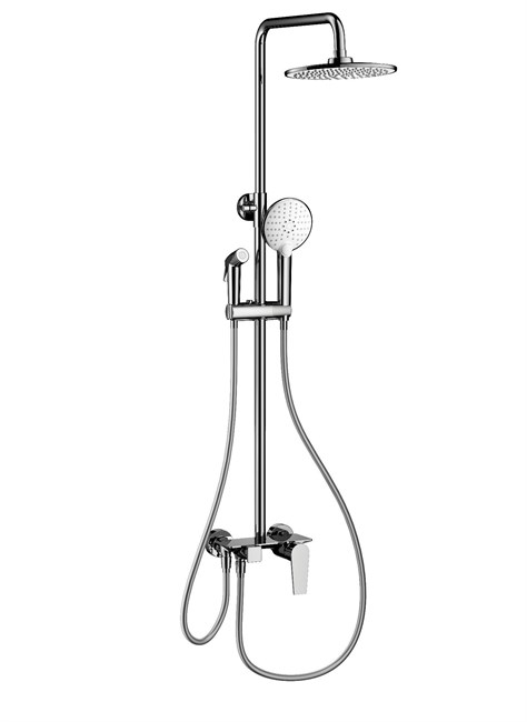 WONZON & WOGHAND Душевая система с техническим душем , Хром (WW-A30874-CR) WW-A30874-CR