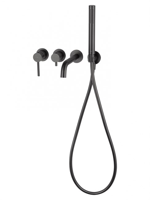 WONZON & WOGHAND Смеситель для ванны встраиваемый STICK, Темный графит (WW-889017-BGM) WW-889017-BGM