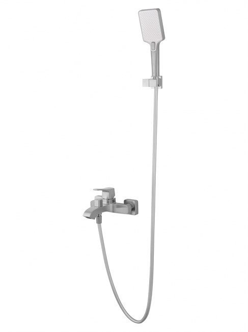 WONZON & WOGHAND Смеситель для ванны с душем FLEX, Брашированный никель (WW-88037072-BN) WW-88037072-BN