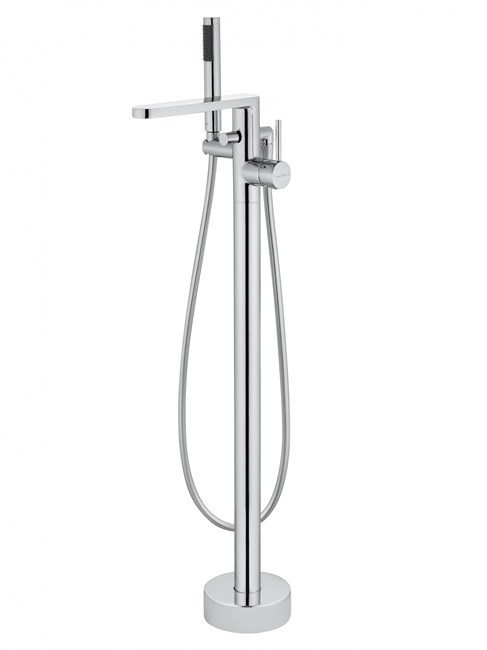 WONZON & WOGHAND Смеситель для ванны напольного монтажа STICK, Хром (WW-88649901-CR) WW-88649901-CR