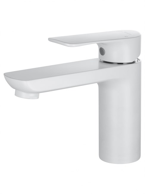 WONZON & WOGHAND Смеситель для раковины Line, Белый матовый (WW-A40732-MW) WW-A40732-MW