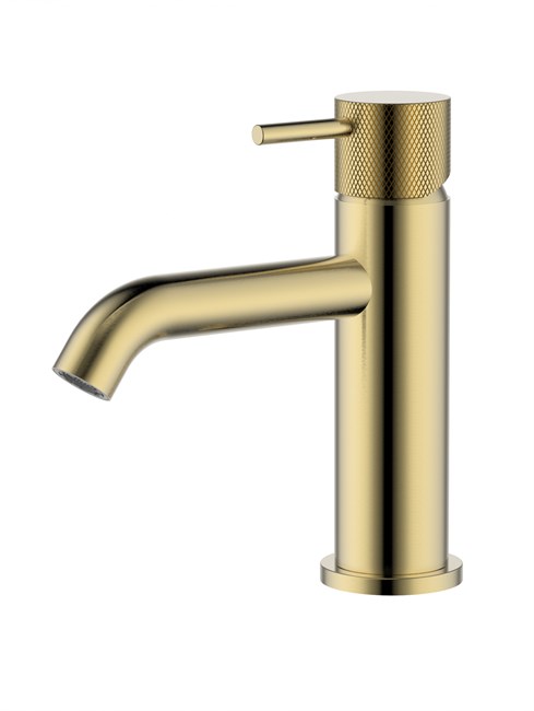 WONZON & WOGHAND Смеситель для раковины ONYX, Брашированное золото (WW-816016-BG) WW-816016-BG