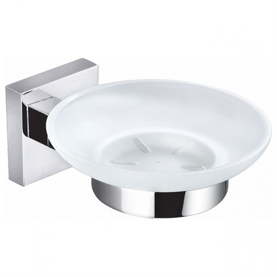 WONZON & WOGHAND Мыльница с держателем POLO, Хром (WW-8922) WW-8922