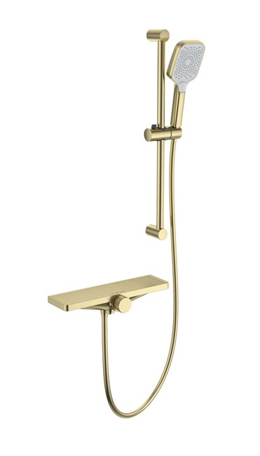 WONZON & WOGHAND Смеситель для душа Onix, Брашированное золото (WW-B2551-A-BG) WW-B2551-A-BG
